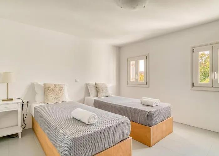 Villa Asterias - Cycladic House Close To The Ambelas